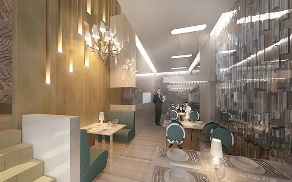 Burger Restaurant Interior Design Jeddah