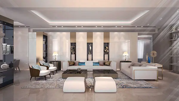 Apartment Luxury Interior in Dubai UAE